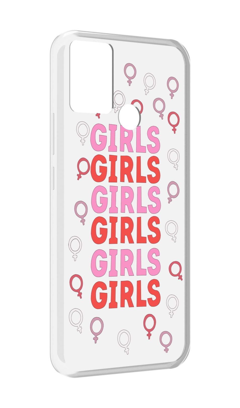 

Чехол MyPads девушки!!! женский для Infinix Hot 11 Play, Прозрачный, Tocco