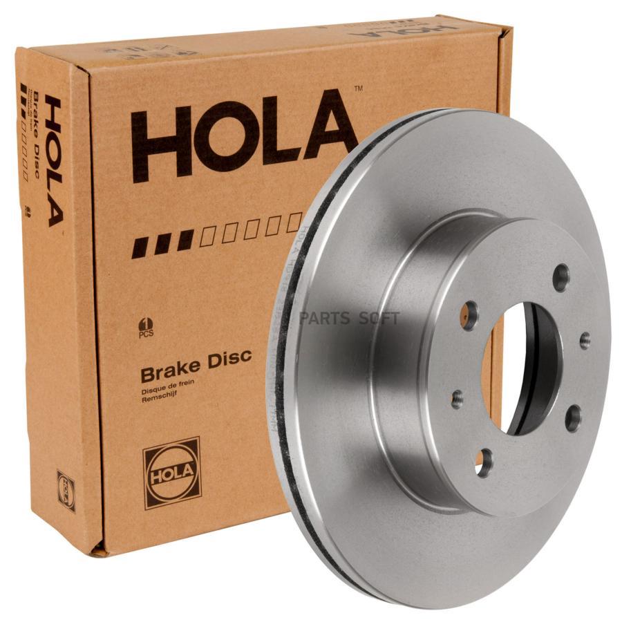 HOLA Тормозной диск, вентилируемый, передний, HYUNDAI Accent II TagAZ, 1шт, HOLA, HD918 1ш