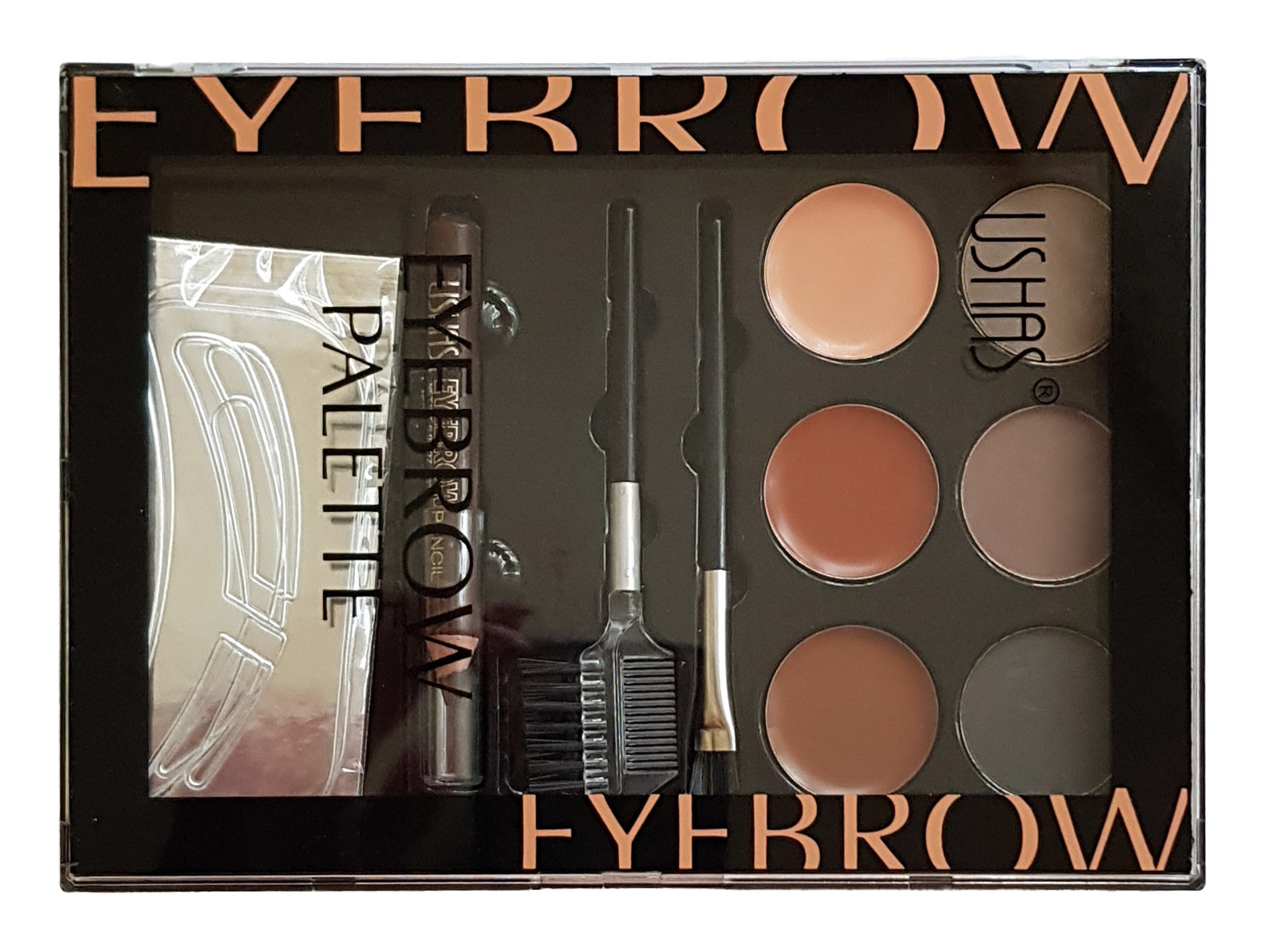 

Набор для ухода за бровями Ushas Палетка для архитектуры бровей Eyebrow Palette набор 0