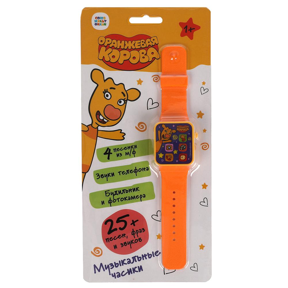 

Музыкальные часики Оранжевая корова 25 песен,фраз,звуков, Умка 2006Z256-R1, 2006Z256-R1