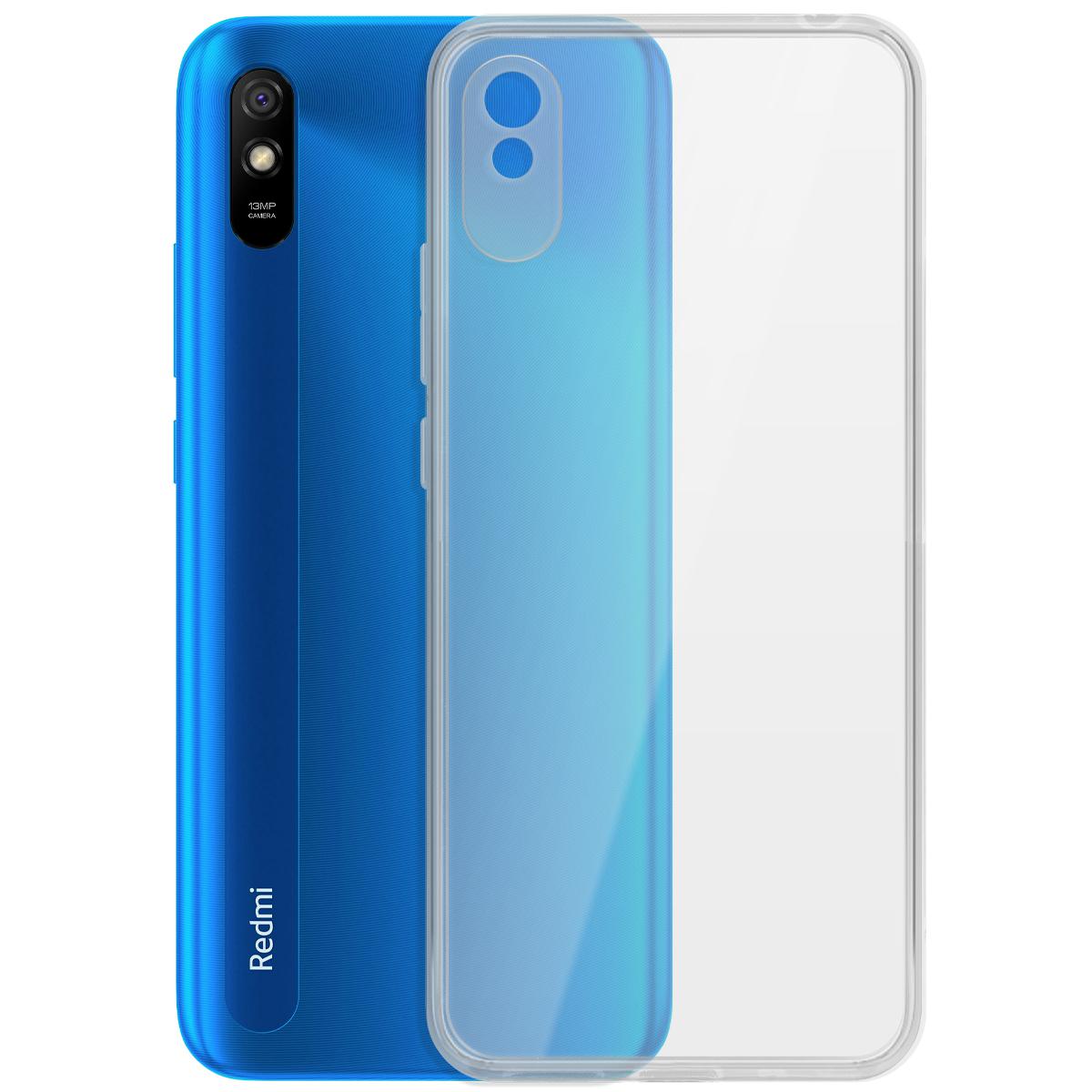 

Чехол-накладка Krutoff Clear Case для Xiaomi Redmi 9A, Прозрачный