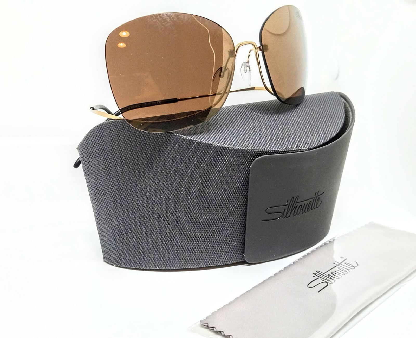 Солнцезащитные очки женские Silhouette 6 коричневые