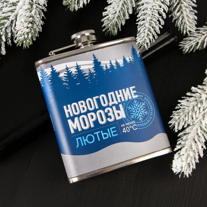 

Фляга Новогодние морозы, 210 мл, Новогодние морозы, 210 мл