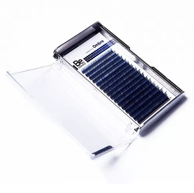 

Ресницы Be Perfect Омбре Синие, MIX, 16 линий, изгиб D, толщина 0,07, длина 6-13