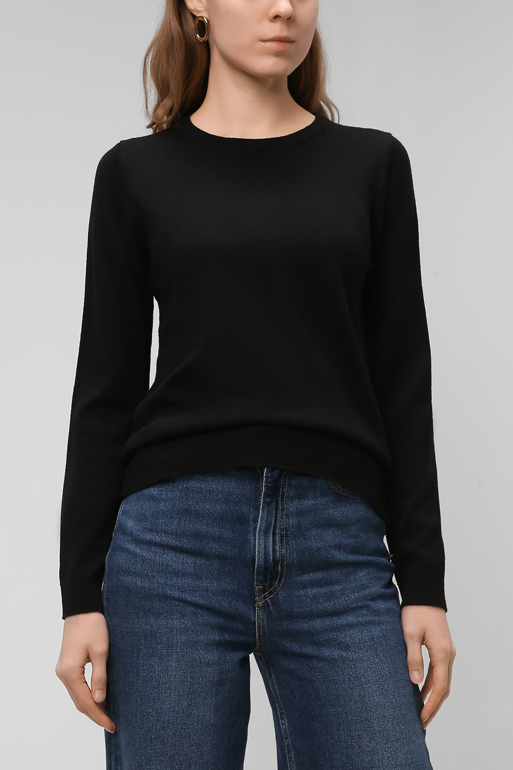 

Джемпер женский Essentials by Stockmann 2108 ADELYN черный XS, 2108 ADELYN