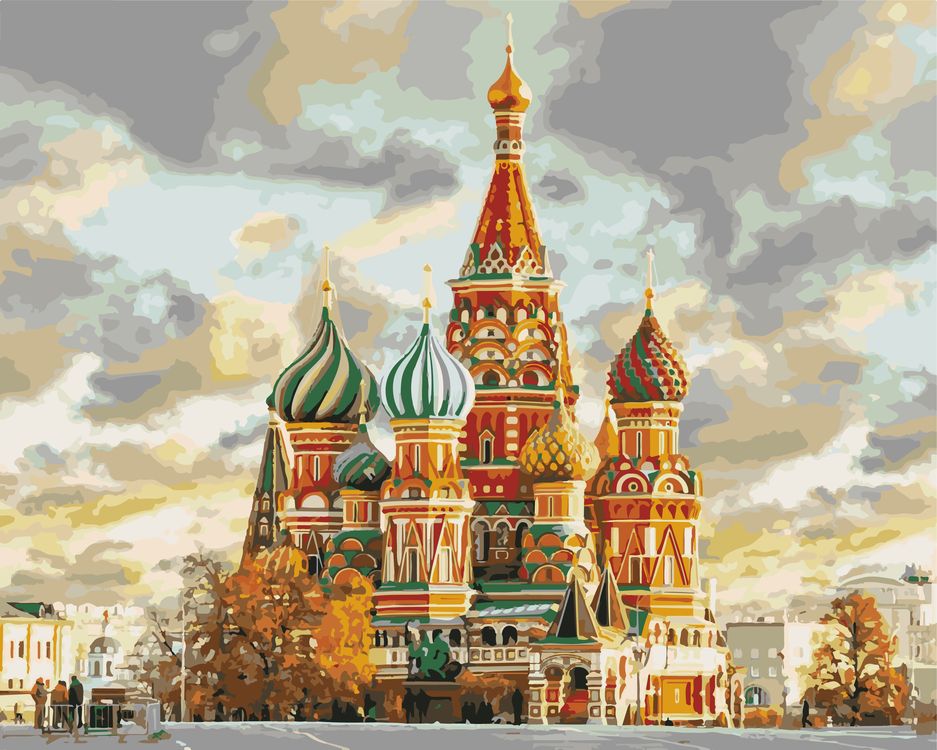 

Картина по номерам Артвентура Храм Василия Блаженного, Артвентура Храм Василия Блаженного