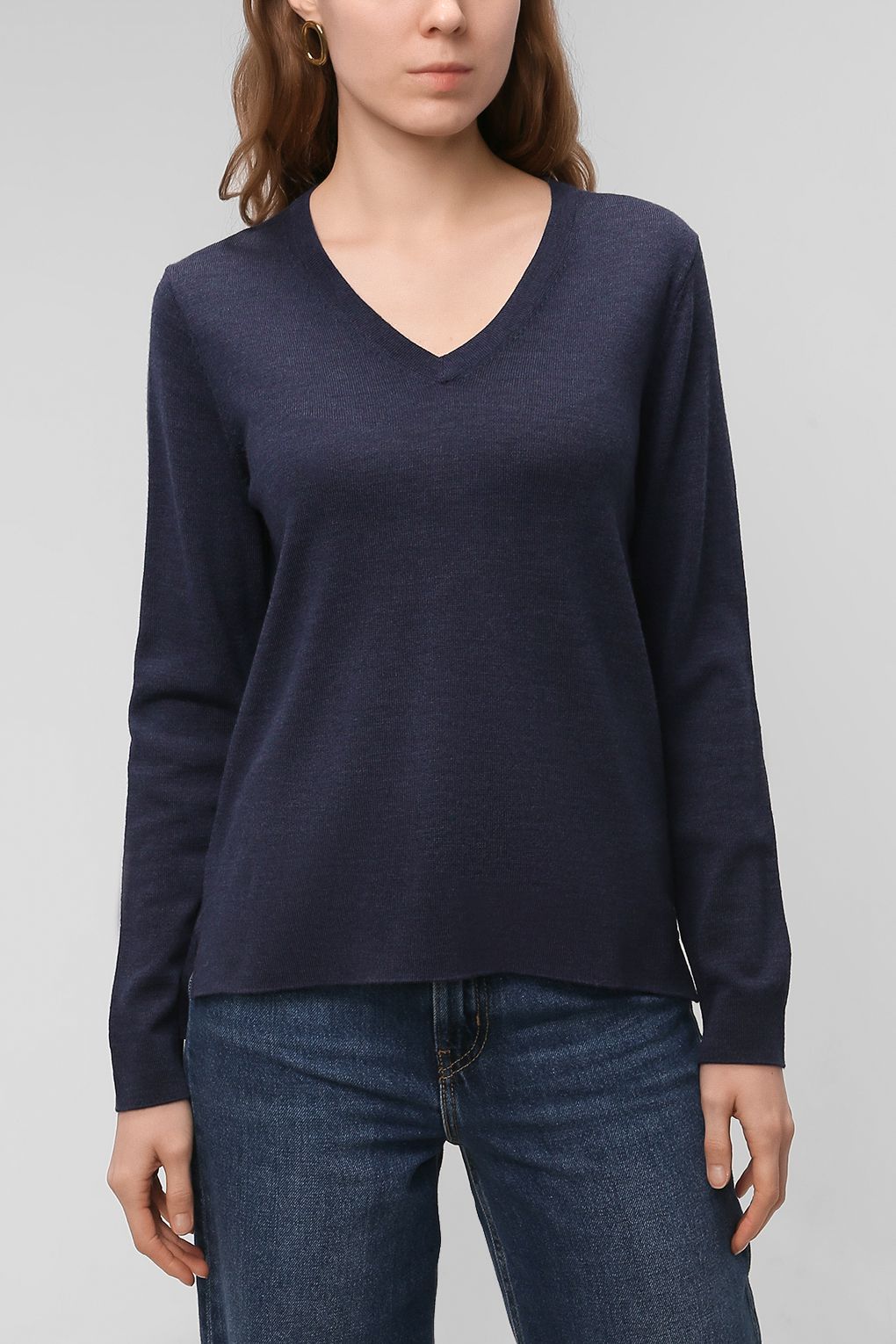 

Пуловер женский Essentials by Stockmann 2108 ALEXANDRA синий XL, 2108 ALEXANDRA