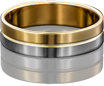 

Кольцо обручальное из золота р. 22.5 PLATINA jewelry 01-3459-00-000-1121-39, 01-3459-00-000-1121-39