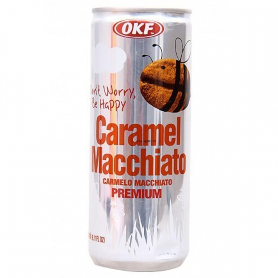 

Напиток OKF Caramel Macchiato, кофейный, 240 мл