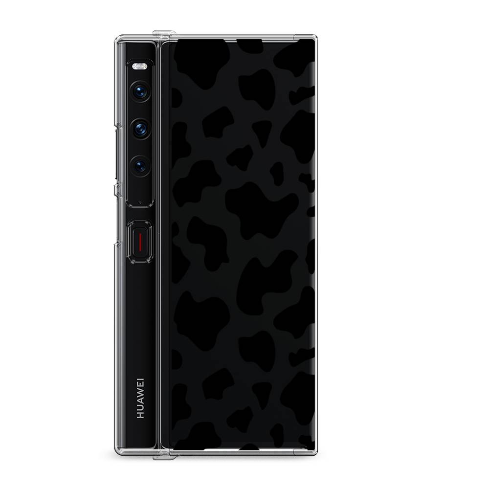 

Силиконовый чехол "Пятна коровы черные" на Huawei Mate Xs 2 / Хуавеи Мате Xs 2