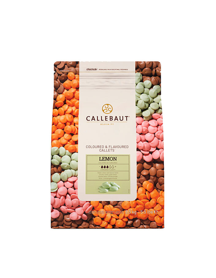 

Шоколад Callebaut Lemon Бельгийский со вкусом лимона, 2,5 кг, Callebaut Lemon