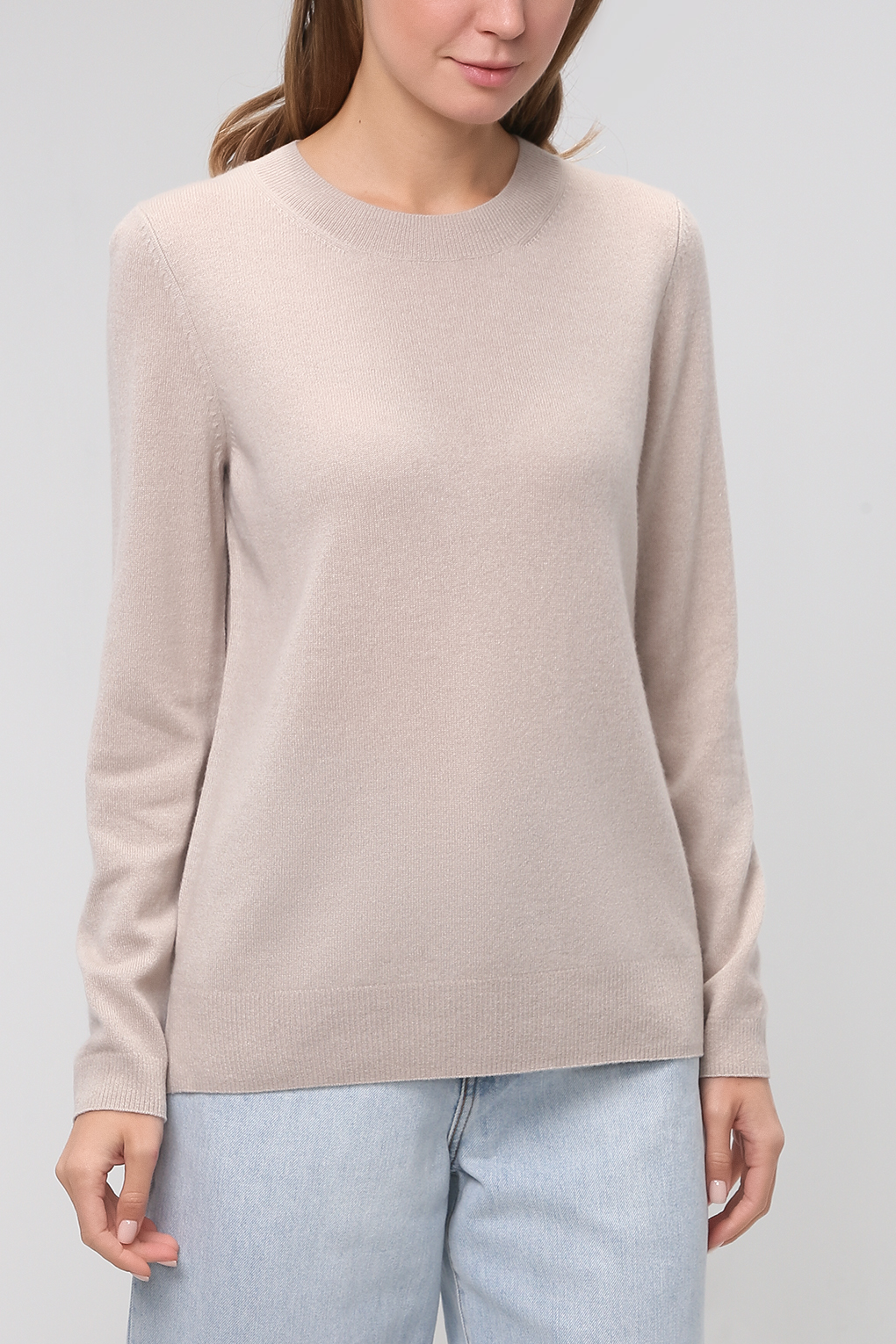 

Джемпер женский Essentials by Stockmann 2109 STELLA бежевый 2XL, 2109 STELLA