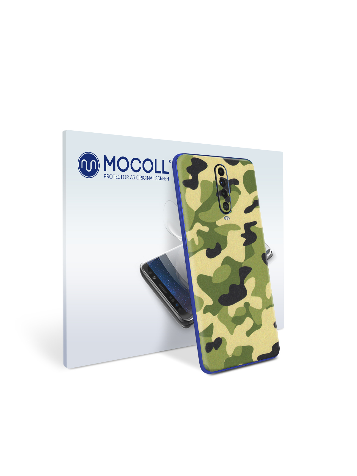

Пленка защитная MOCOLL для задней панели Xiaomi Poco X2 Хаки Зеленый