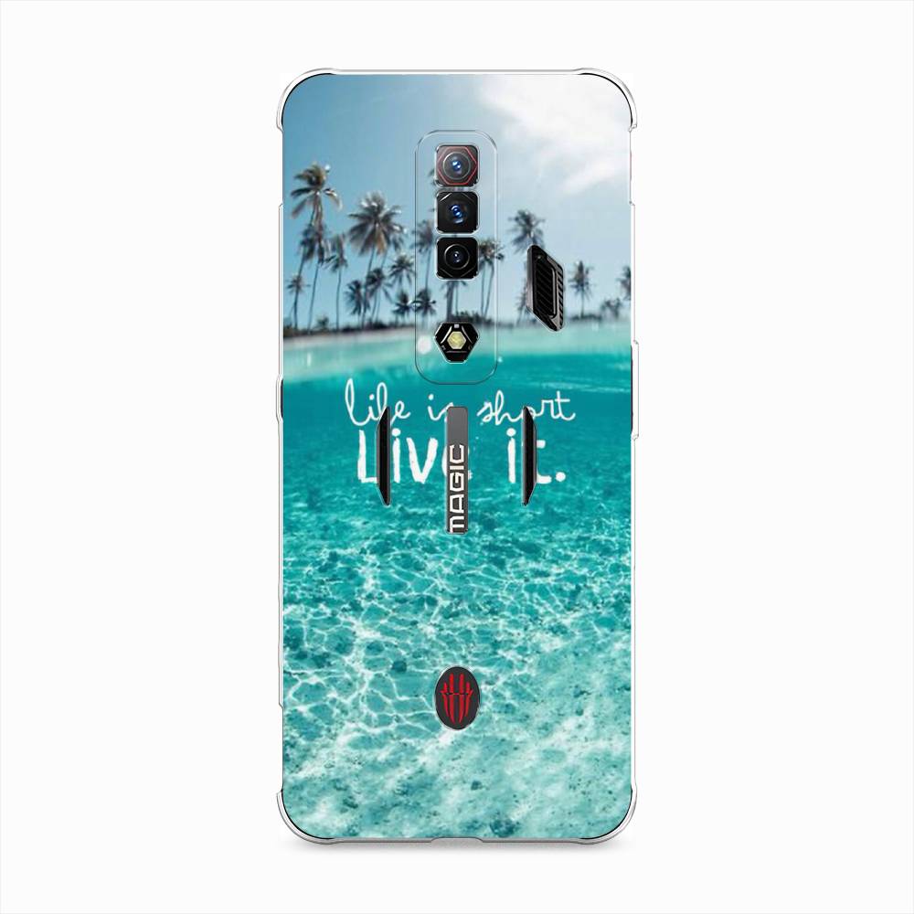 

Чехол Awog на ZTE Nubia Red Magic 7S / ЗТЕ Нубия Ред Мэджик 7С "Live it", 136350-7