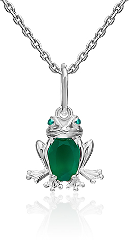 

Подвеска из серебра PLATINA jewelry 03-3187-00-274-0200-68, халцедон, 03-3187-00-274-0200-68