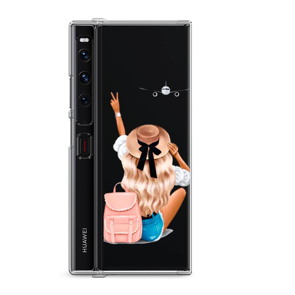 

Силиконовый чехол "Автостопом самолетом" на Huawei Mate Xs 2 / Хуавеи Мате Xs 2