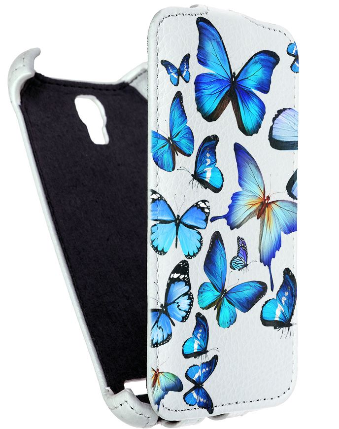 фото Чехол для alcatel one touch pop s3 5050 x armor case 13/13 white gsmin