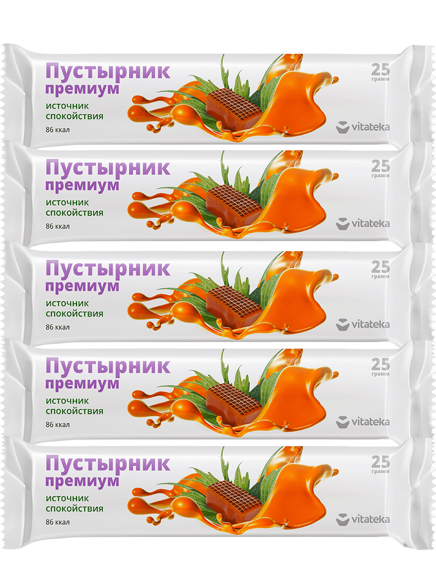 

Гематоген Vitateka Пустырник Премиум 25 г 5 шт.