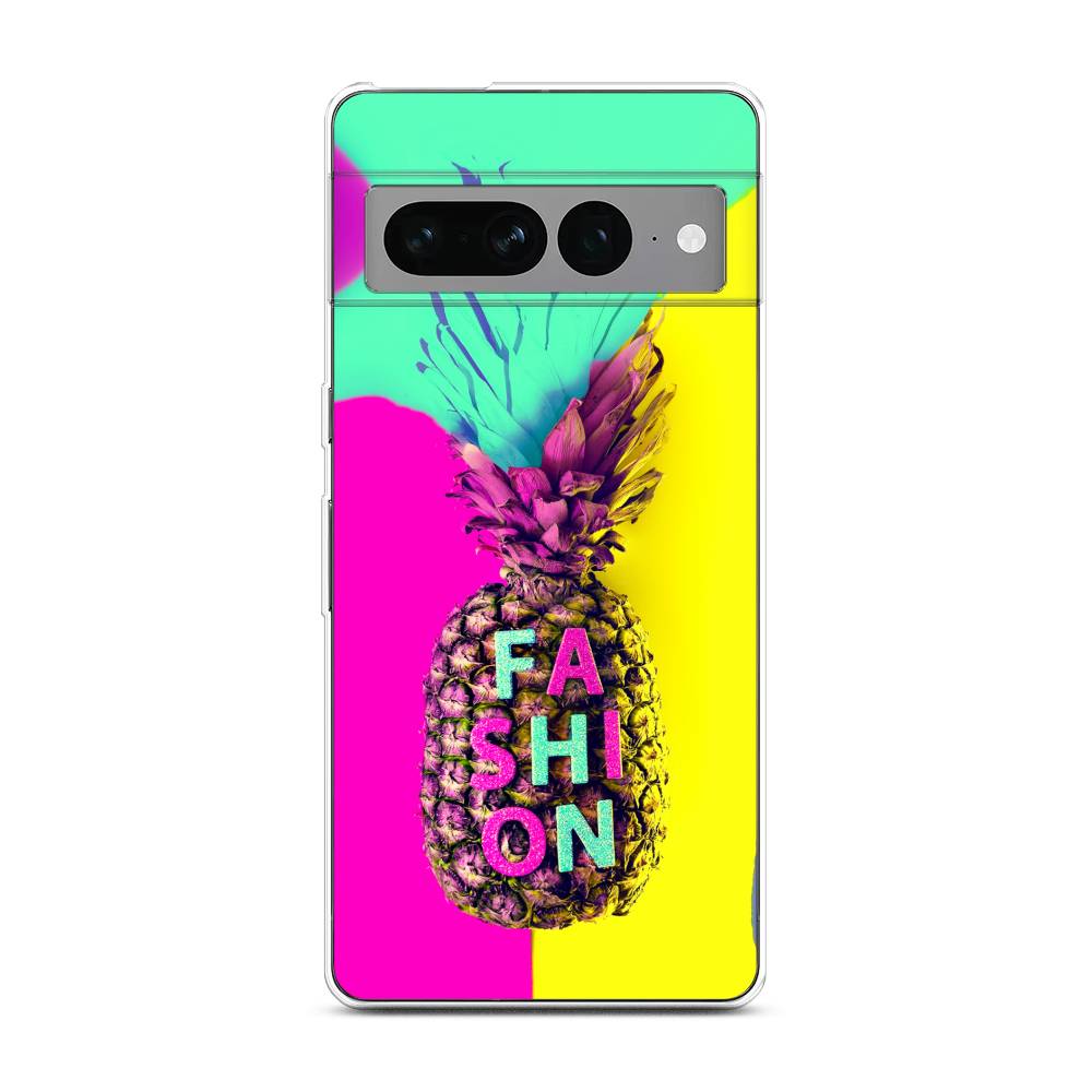 

Чехол Awog на Google Pixel 7 Pro "Кислотный ананас", Разноцветный