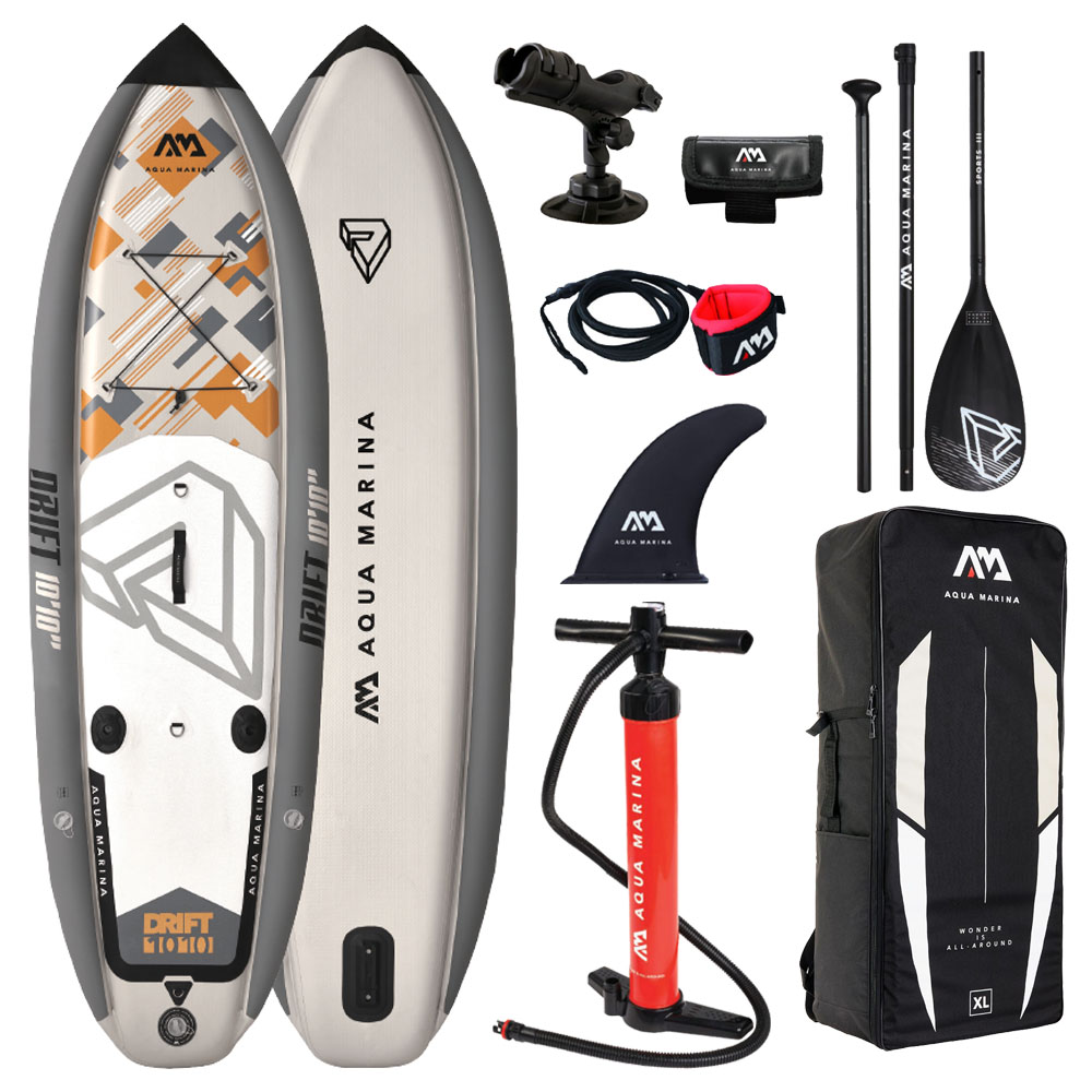 

Cап борд надувной Aqua Marina FISHING DRIFT 2022 10.10, 330х97х15 см, FISHING DRIFT 2022 10.10