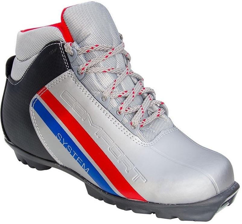 Ботинки лыжные SNS SYSTEM Comfort cеребро-синий р33