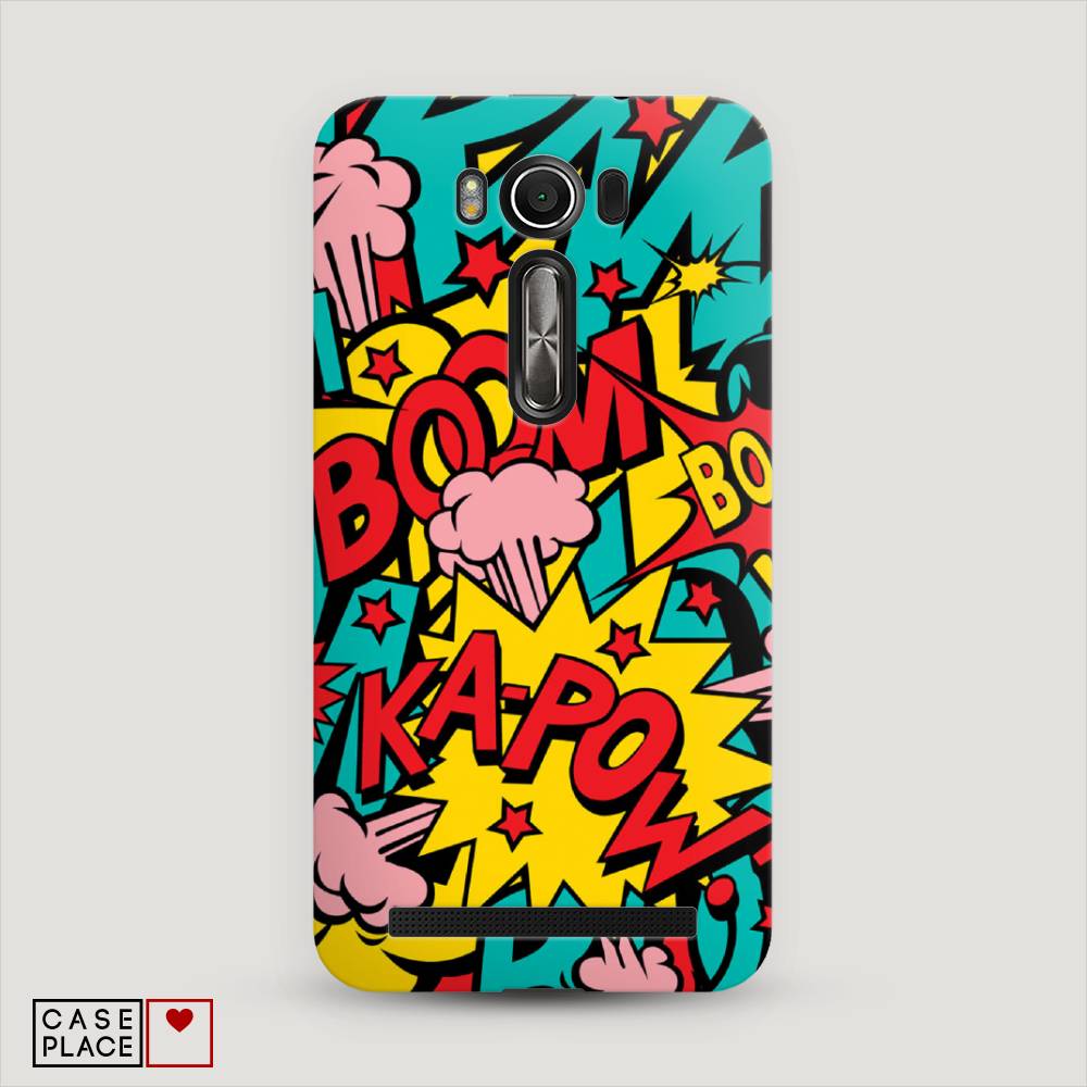 фото Чехол awog "постер pop art" для asus zenfone 2 laser ze500kl