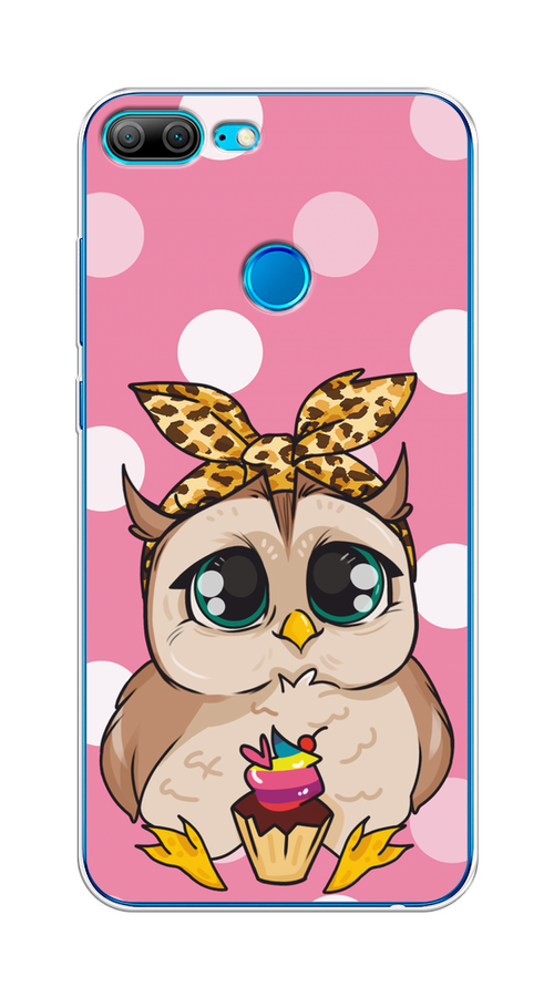 

Чехол на Honor 9 Lite "Милая совушка на розовом", Розовый;бежевый;коричневый, 64250-1