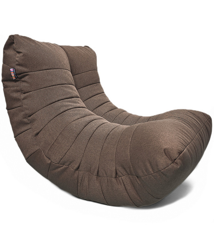 

Кресло мешок Relax Line К в рогожке Bahama - Vision, Коричневый