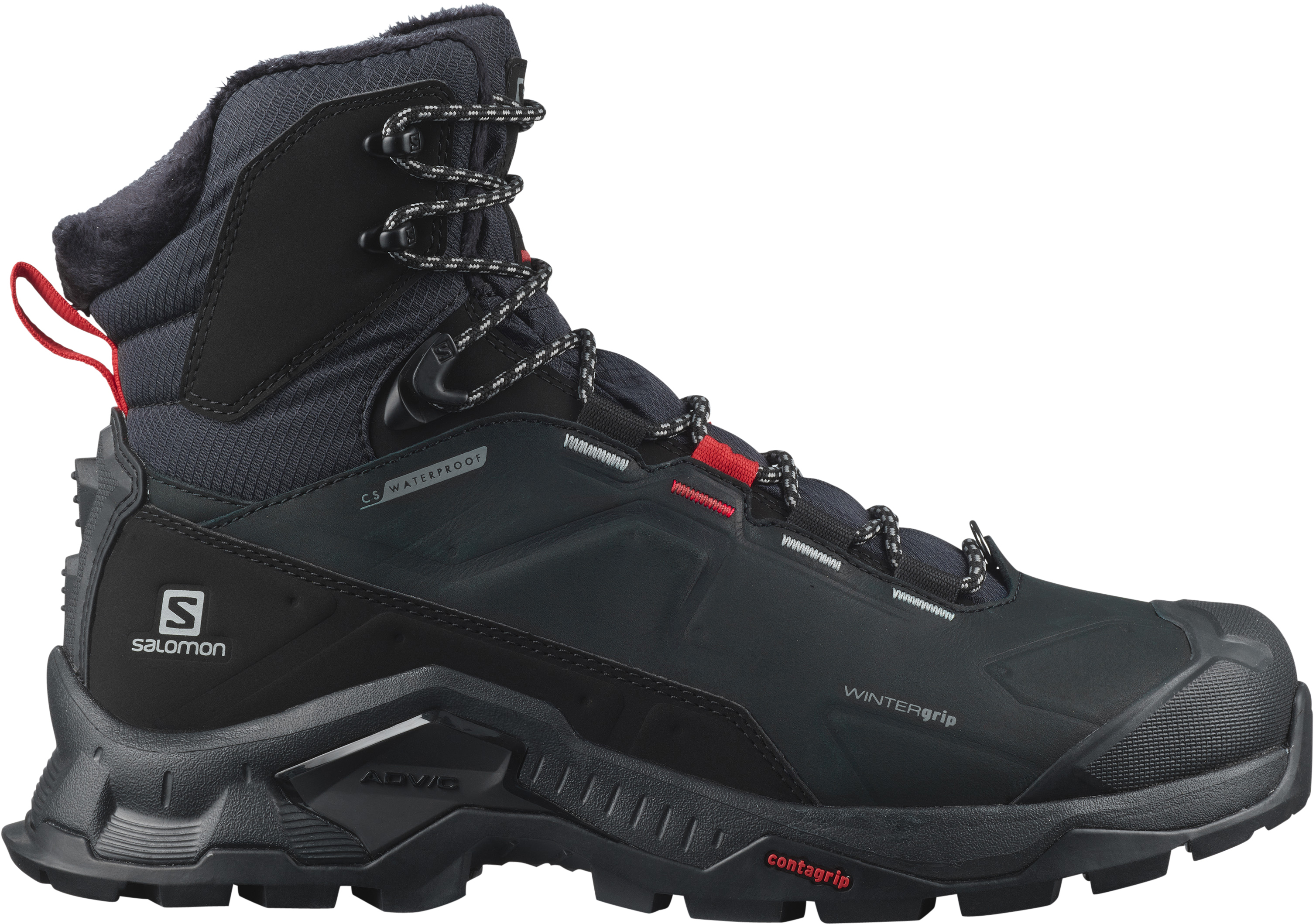 

Кроссовки мужские Salomon Quest Winter Ts Cswp черные 10.5 UK, Quest Winter Ts Cswp