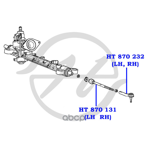 

HANSE HT870131 Рулевая тяга