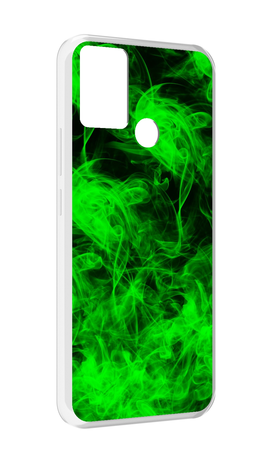 

Чехол MyPads зеленый-дымок для Infinix Hot 11 Play, Прозрачный, Tocco