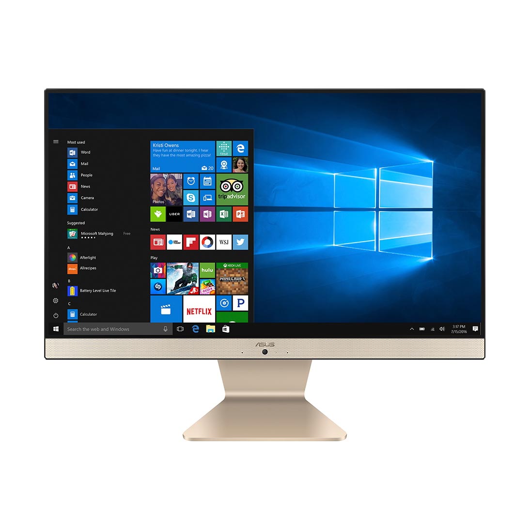 

Моноблок ASUS A6521FFK-BA037D Black/Gold