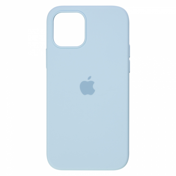 

Силиконовый чехол для iPhone 12/12 Pro (Сизый), Голубой