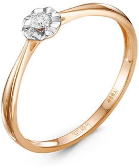 

Кольцо женское Diamond Union 5-2038-103 р.17, 5-2038-103