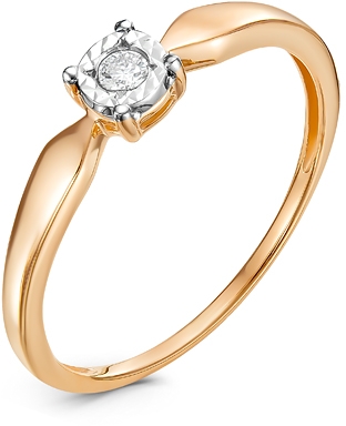 

Кольцо женское Diamond Union 5-2140-103 р.18, 5-2140-103