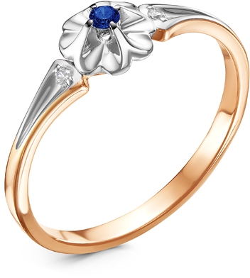 

Кольцо женское Diamond Union 5-2523-103 р.19.5, 5-2523-103