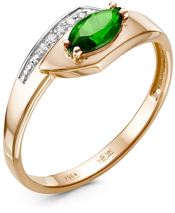 

Кольцо женское Diamond Union 5-2833-103 р.17.5, 5-2833-103-1К-Изгт