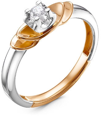 

Кольцо женское Diamond Union 5-2880-103 р.17.5, 5-2880-103
