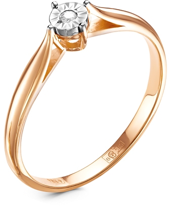 

Кольцо женское Diamond Union 5-2939-103 р.17, 5-2939-103