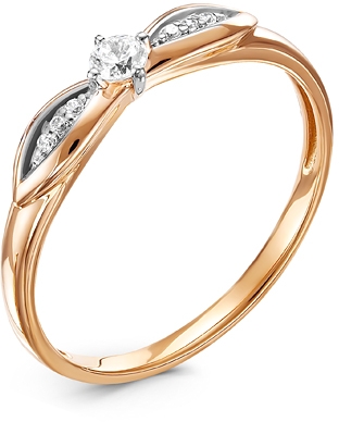 

Кольцо женское Diamond Union 5-3186-103 р.17, 5-3186-103