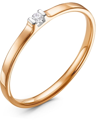 

Кольцо женское Diamond Union 5-3354-103 р.17, 5-3354-103