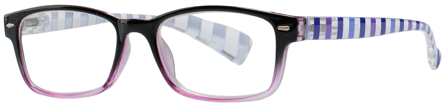 Купить Очки корригирующие Кемнер Оптикс пластик для чтения +3, 5 градиент черн-фиолетовые 42640/12, Kemner Optics