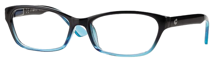 фото Очки корригирующие чентро стайл для чтения +1,0 с градиентом черно-голубые 60880 centro style