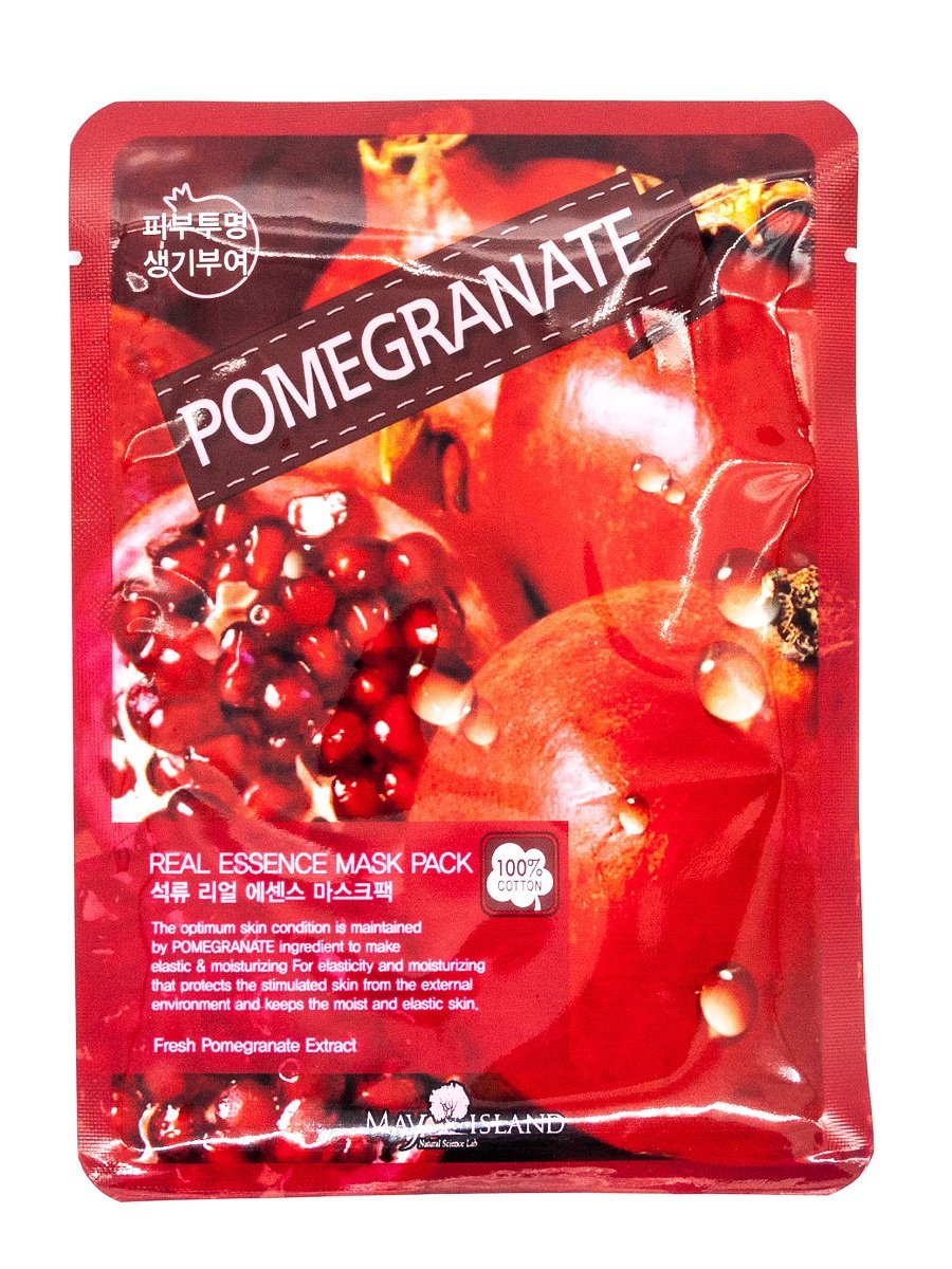 Тканевая маска May Island Real Essence Mask Pack Pomegranate