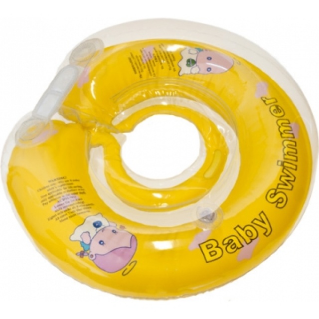 

Круг на шею для купания Baby Swimmer 6-36 кг полуцвет желтый BS12Y