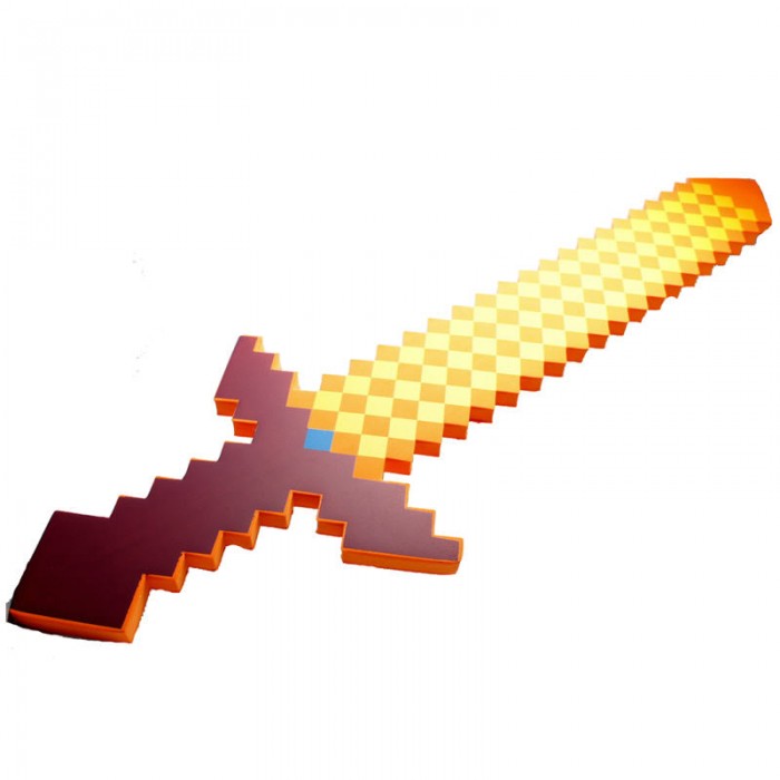 Огненный меч игрушечный Lele из Майнкрафт