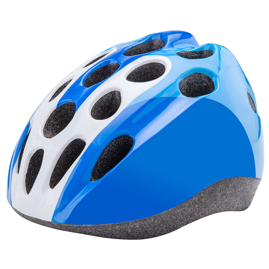 фото Велосипедный шлем stels hb5-3 out-mold, бело-синий, s
