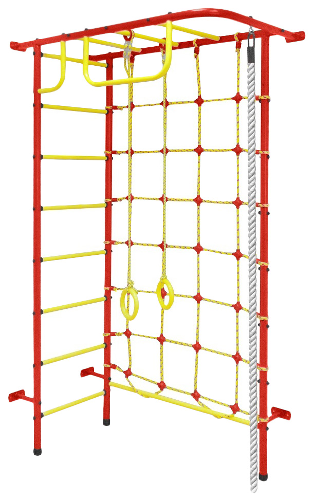 Комплекс домашний спортивный Пионер №31 красно-желтый
