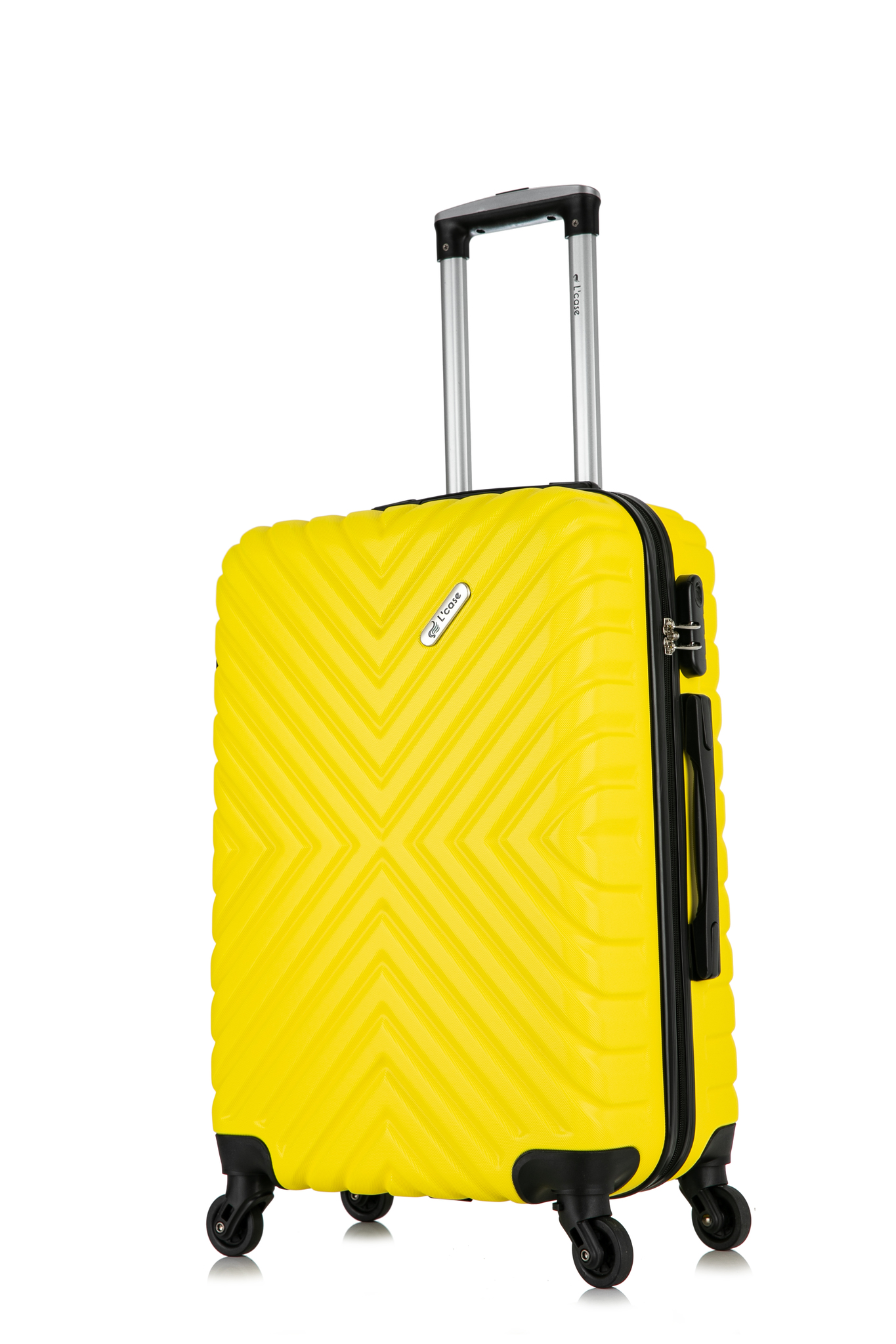 

Чемодан L'Case New Delhi желтый M, New Delhi