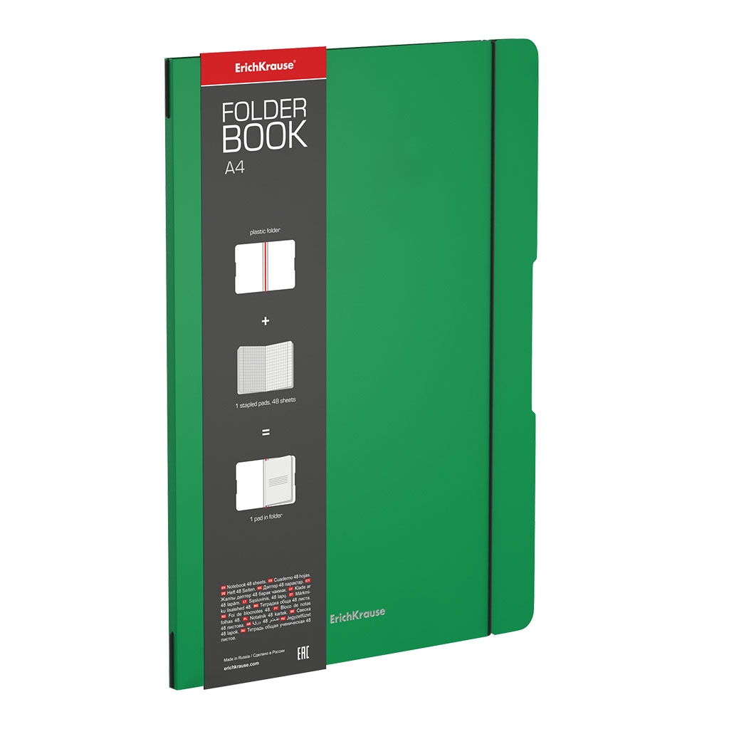 

Тетрадь общая в клетку ErichKrause FolderBook Classic 048040054-48227, 48 л., 1 шт.